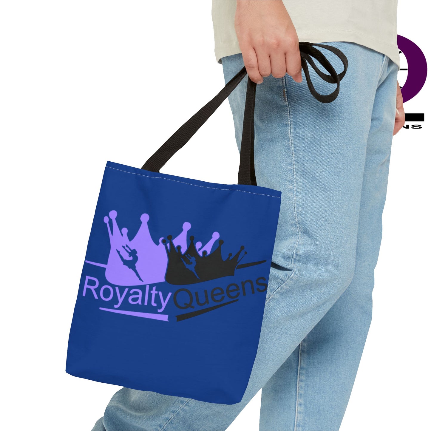 Royalty Queens Tote Bag | Stylish Everyday Carryall | Gift for Queens | Shopping, Beach, Travel, or Gym