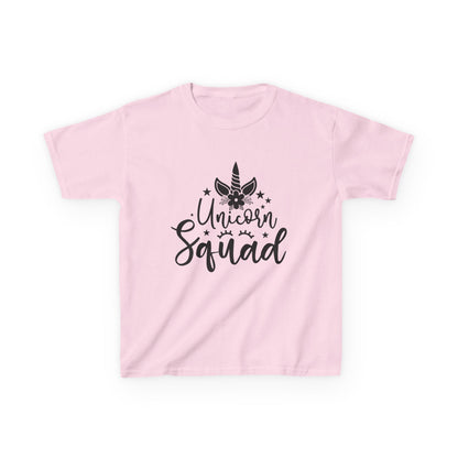 Kids Unicorn Squad Tee - Fun Lightweight Cotton Shirt for Playful Kids
