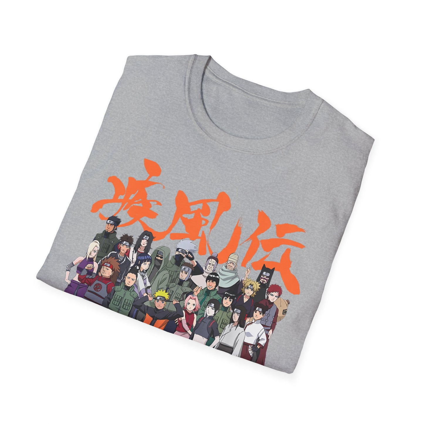 Anime-Inspired Unisex Softstyle T-Shirt - Perfect for Fans of Adventure and Friendship