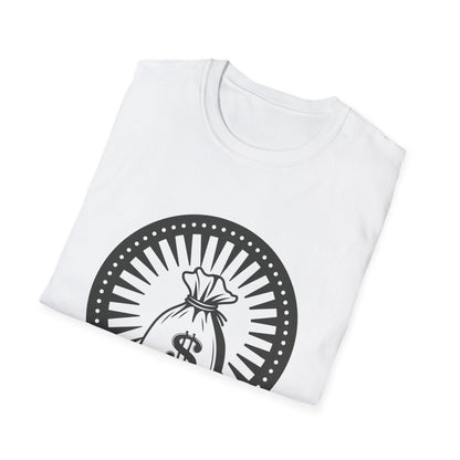 Money Bag Graphic Unisex T-Shirt - Perfect for Hustlers and Entrepreneurs