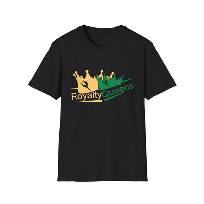 Royalty Queens Unisex Softstyle T-Shirt, Perfect for Birthdays, Celebrations, Gifts, Casual Wear, Fun Events