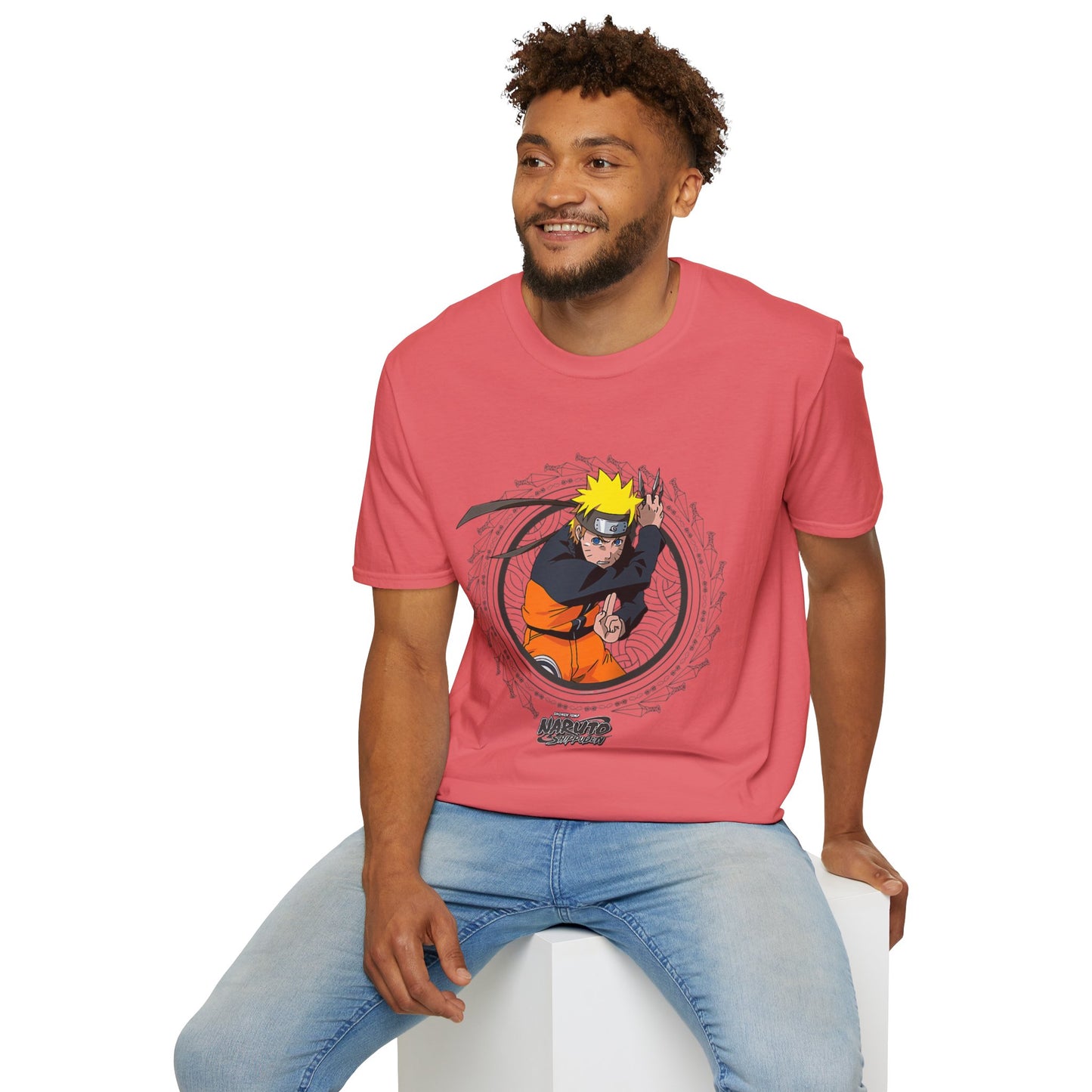 Naruto Unisex Softstyle T-Shirt - Graphic Tee for Anime Lovers