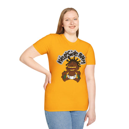 Westside Baby Graphic T-Shirt - Unisex Softstyle Tee for Fun and Unique Style
