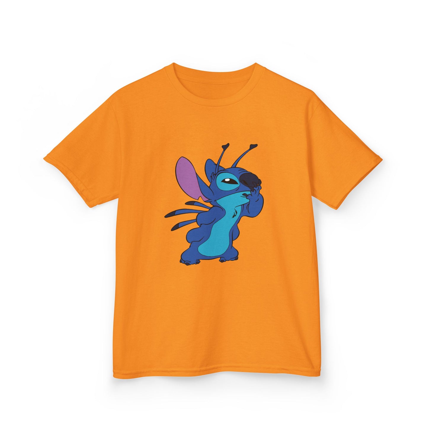 Kids Cotton Tee - Cute Stitch Design for Fun Adventures