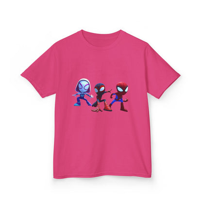 Spider Hero Kids Tee - Fun Cotton T-Shirt for Young Fans