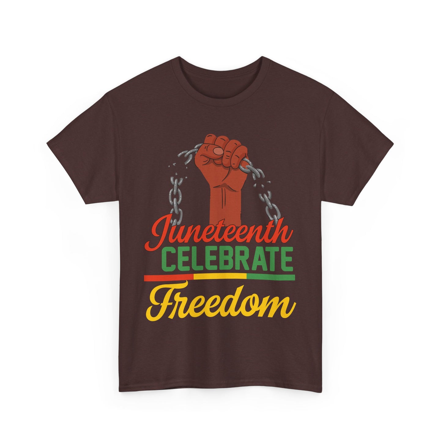Juneteenth Freedom Tee, Celebrate Freedom Shirt, Unisex Cotton T-Shirt, Black History Month Apparel, Equality and Justice Top