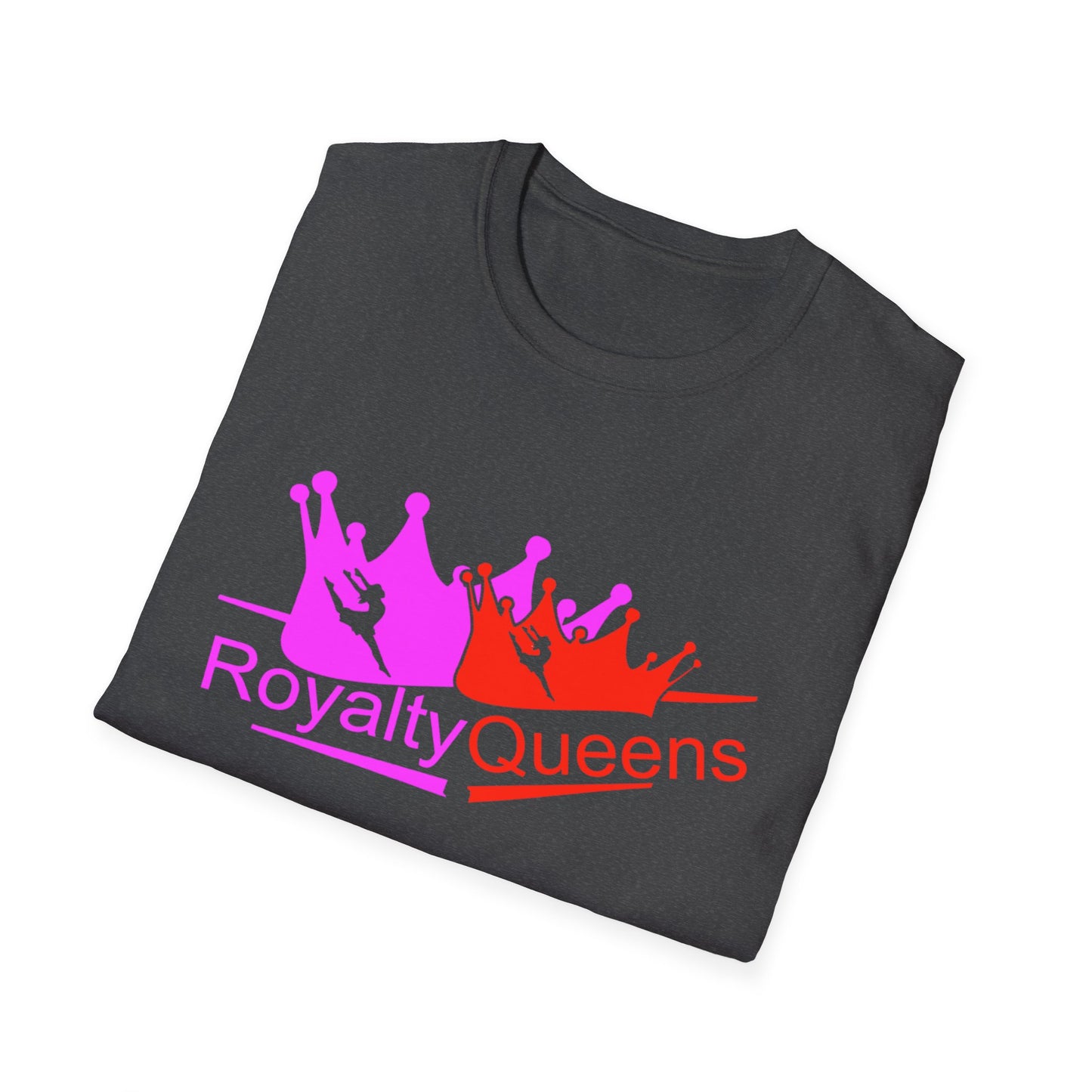 Royalty Queens T-Shirt - Celebrate Your Inner Queen, Unisex Softstyle Tee, Ideal for Birthdays, Pride Events, Feminist Gatherings, [...]