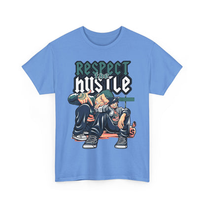 Respect the Hustle Unisex Heavy Cotton Tee - Streetwear Style Graphic Tee