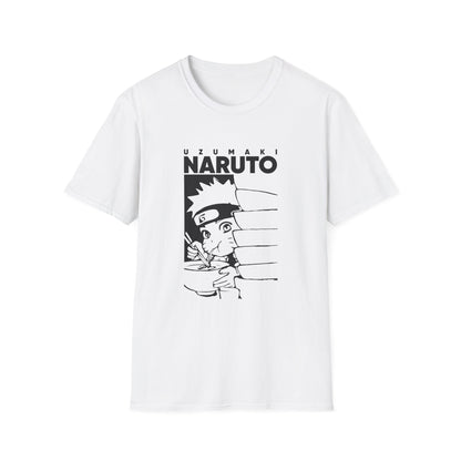 Naruto Unisex Softstyle T-Shirt - Fun Anime Graphic Tee for Fans