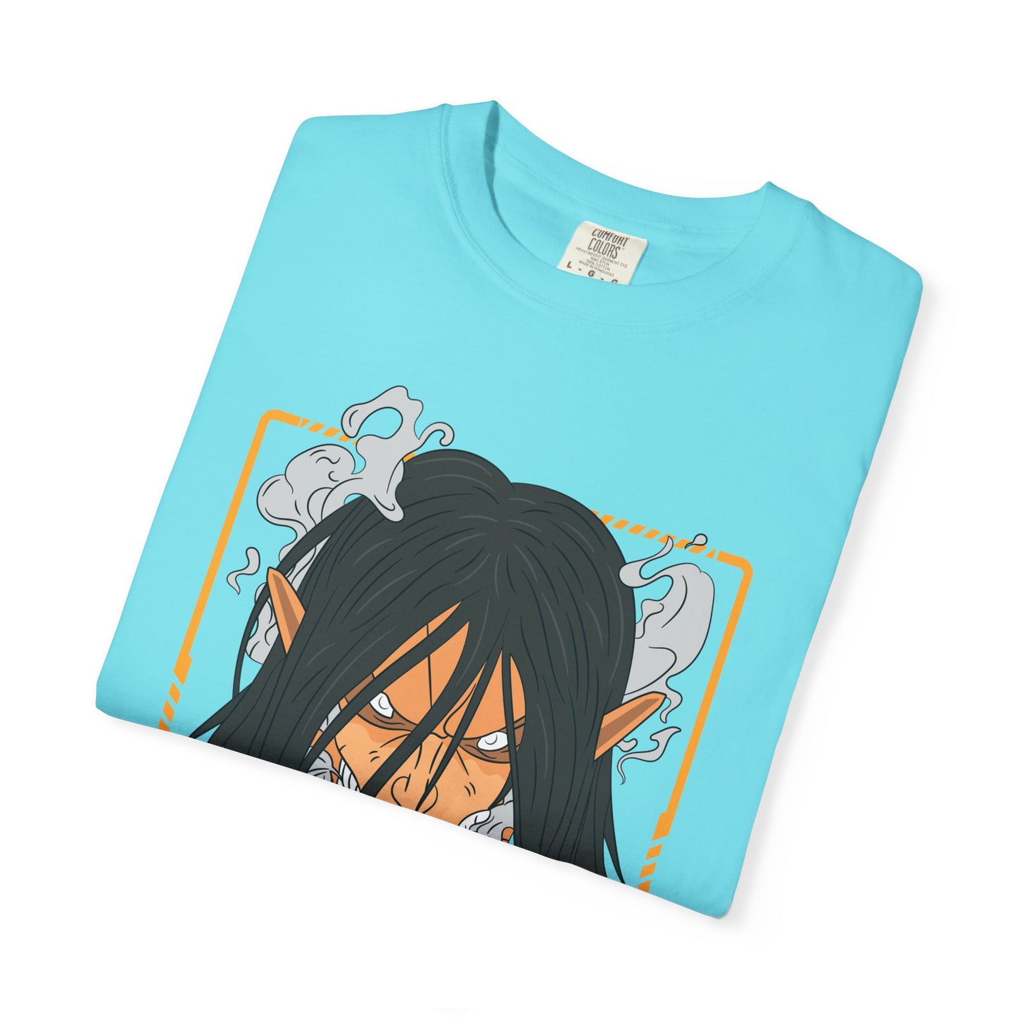 Attack on Titan Unisex Garment-Dyed T-shirt | Manga Fans Shirt | Anime Apparel | Comic Con Gift | Casual Wear | Unique Gift