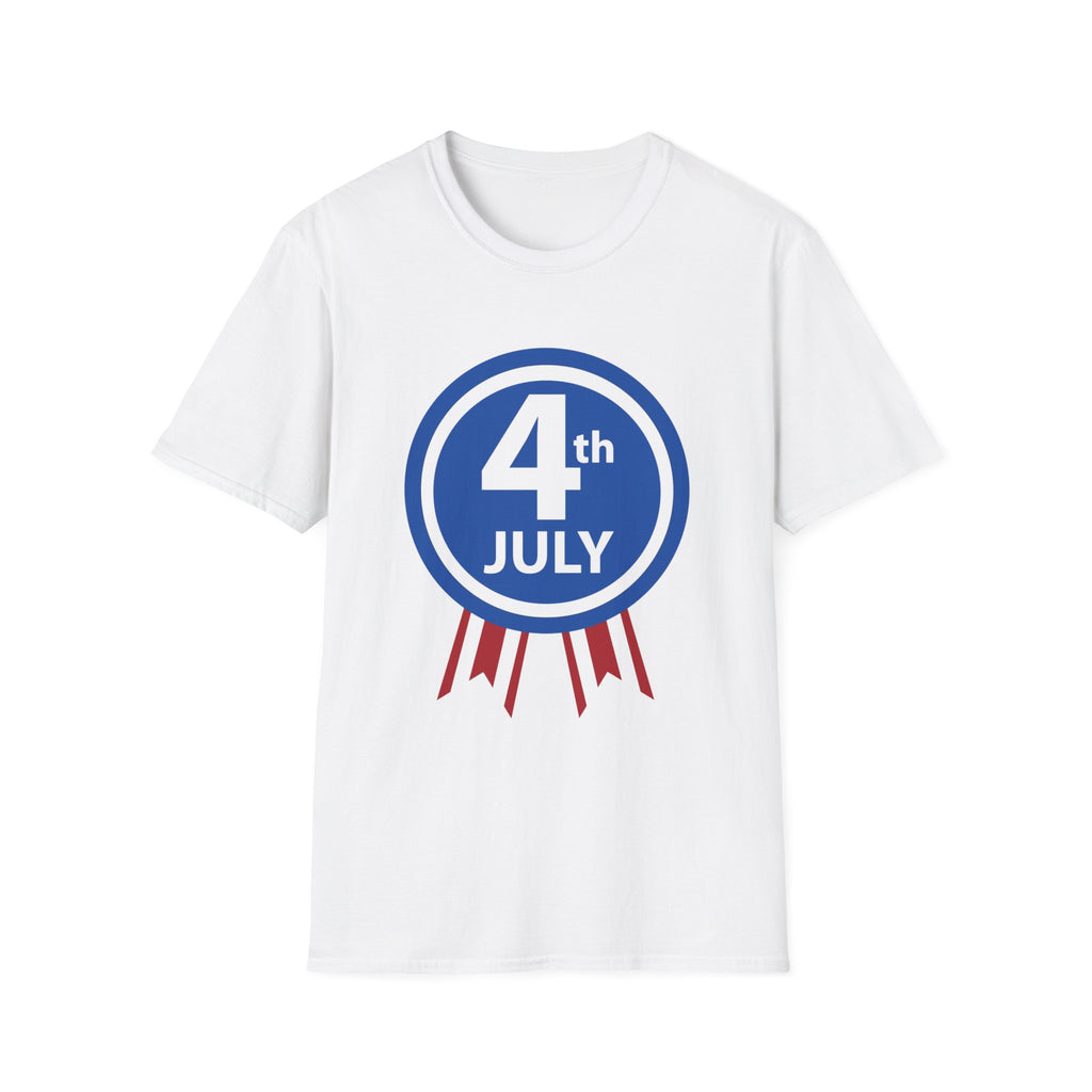 4th of July Unisex Softstyle T-Shirt, Independence Day Tee, Patriotic Shirt, July 4th Celebration T-Shirt, USA Pride Clothing