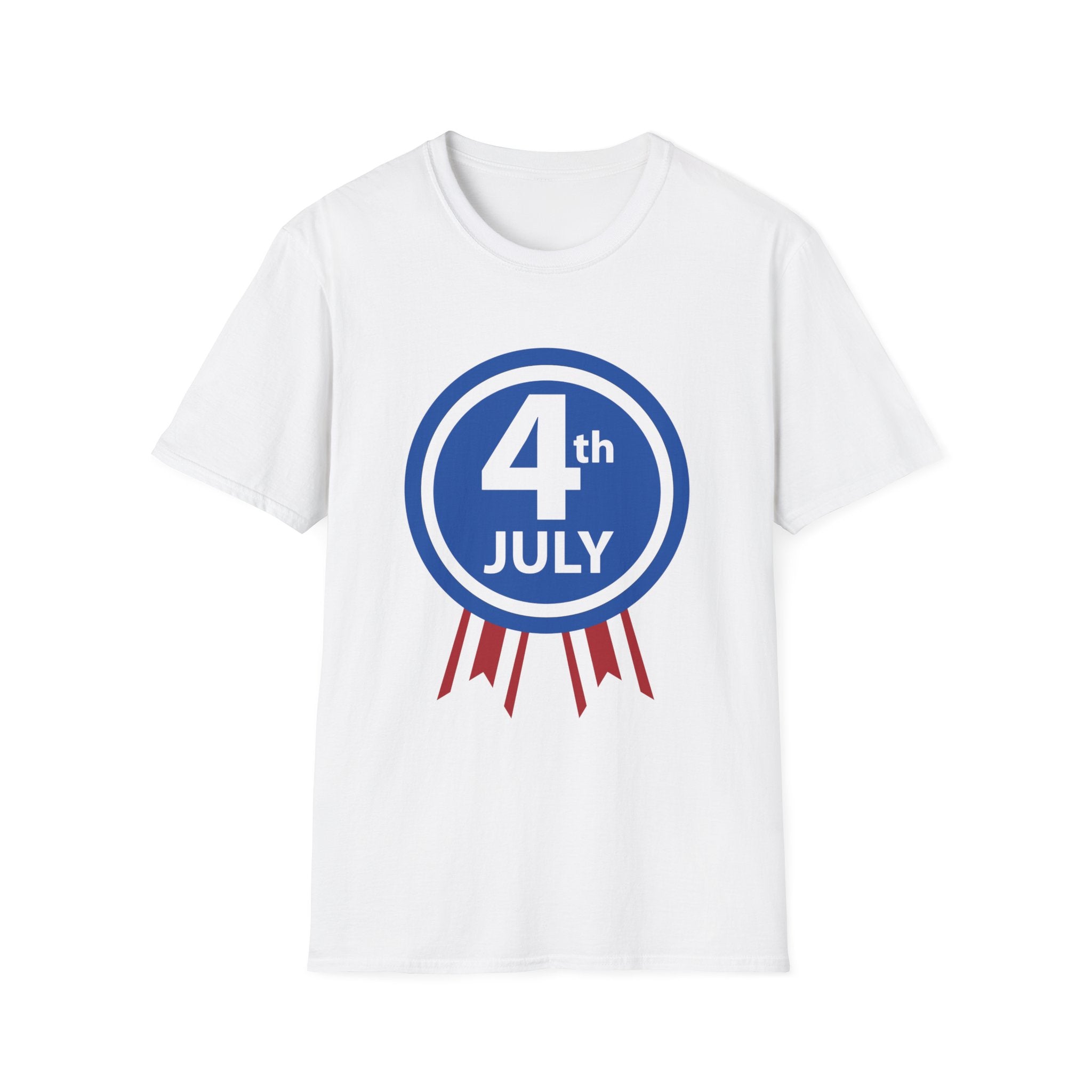 4th of July Unisex Softstyle T-Shirt, Independence Day Tee, Patriotic Shirt, July 4th Celebration T-Shirt, USA Pride Clothing