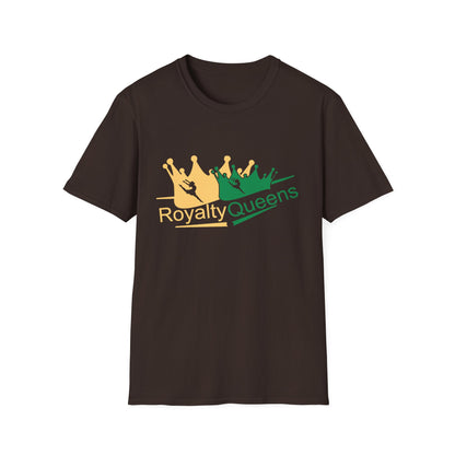 Royalty Queens Unisex Softstyle T-Shirt, Perfect for Birthdays, Celebrations, Gifts, Casual Wear, Fun Events