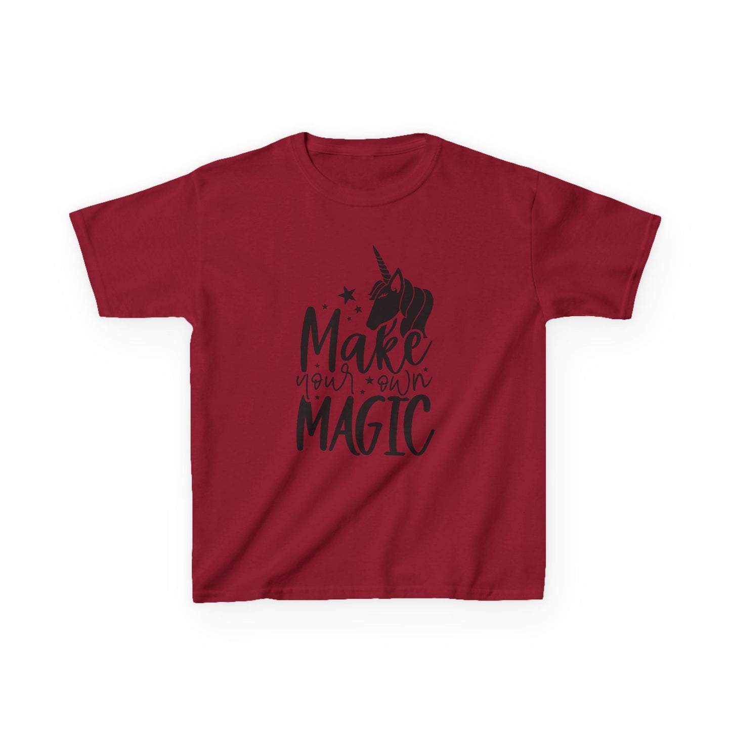 Kids Unicorn Magic Tee - 'Make Your Own Magic' Cotton Shirt