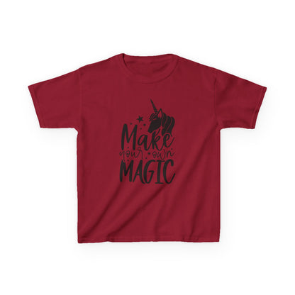 Kids Unicorn Magic Tee - 'Make Your Own Magic' Cotton Shirt