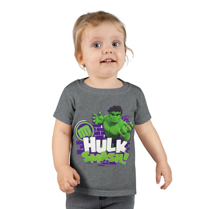 Hulk Smash Toddler T-Shirt - Fun & Playful Graphic Tee for Kids