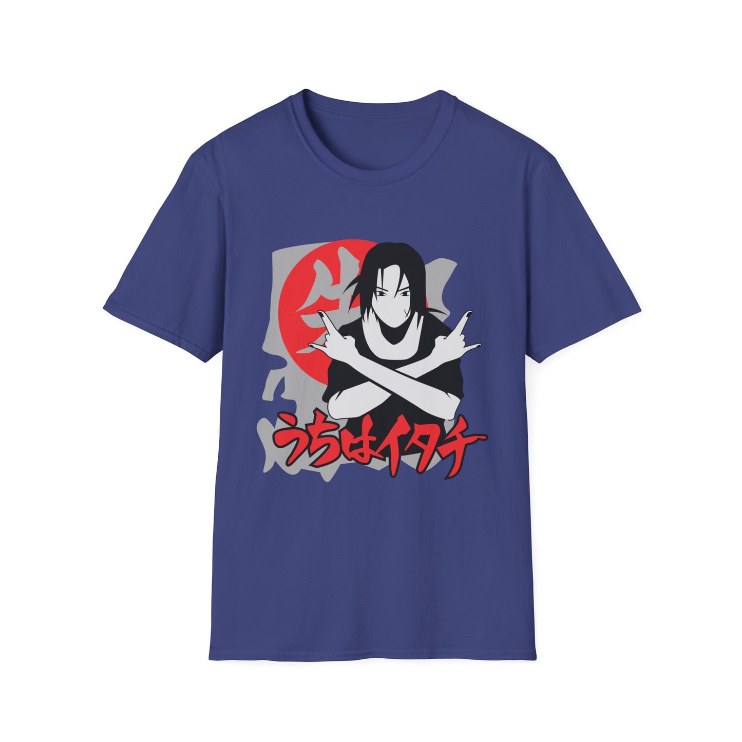 Unisex Softstyle Anime T-Shirt - Iconic Itachi Design