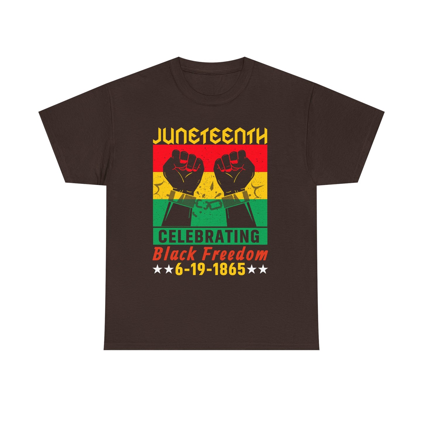 Juneteenth Celebration Tee, Unisex Cotton Shirt, Black Freedom T-Shirt, 6-19-1865 Heritage Top, Summer Festival Apparel, History Shirt