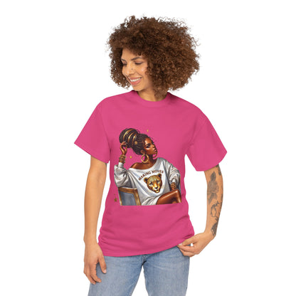 Empowering Women Graphic Tee - 'Making Moves' Heavy Cotton Unisex T-Shirt