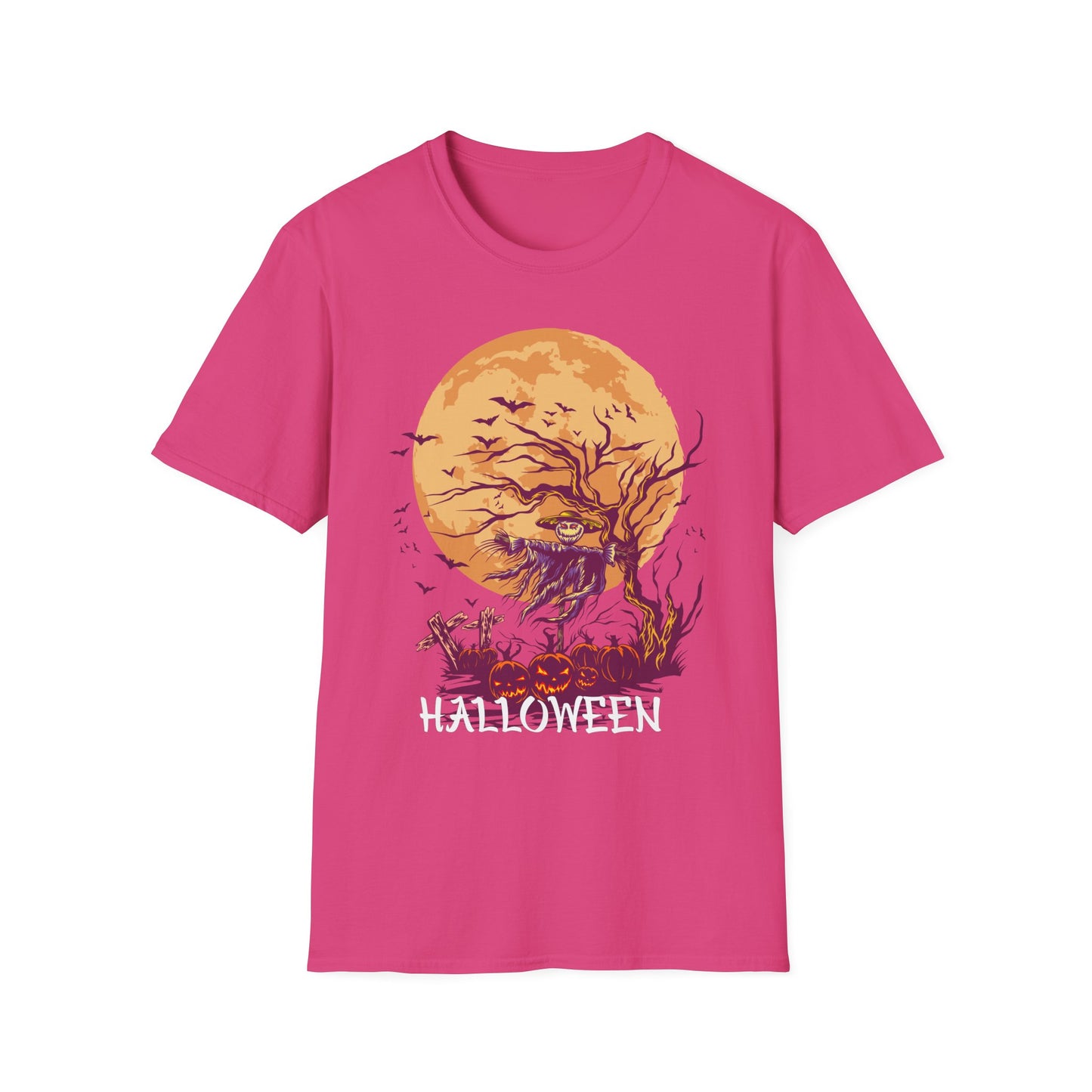 Spooky Halloween T-Shirt, Unisex Graphic Tee, Fall Apparel, Halloween Costume, Gifts for Her or Him, Halloween Party Wear