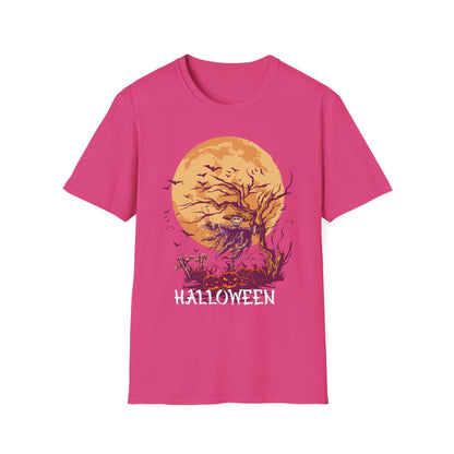 Spooky Halloween T-Shirt, Unisex Graphic Tee, Fall Apparel, Halloween Costume, Gifts for Her or Him, Halloween Party Wear
