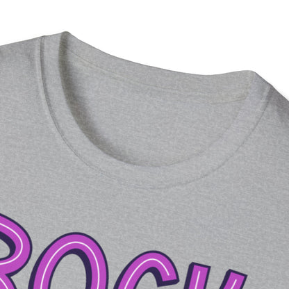 Rock & Roll Unisex Softstyle T-Shirt - Music Lovers Gift, Concert Apparel, Casual Wear, Festival Fashion, Fun Graphic Tee