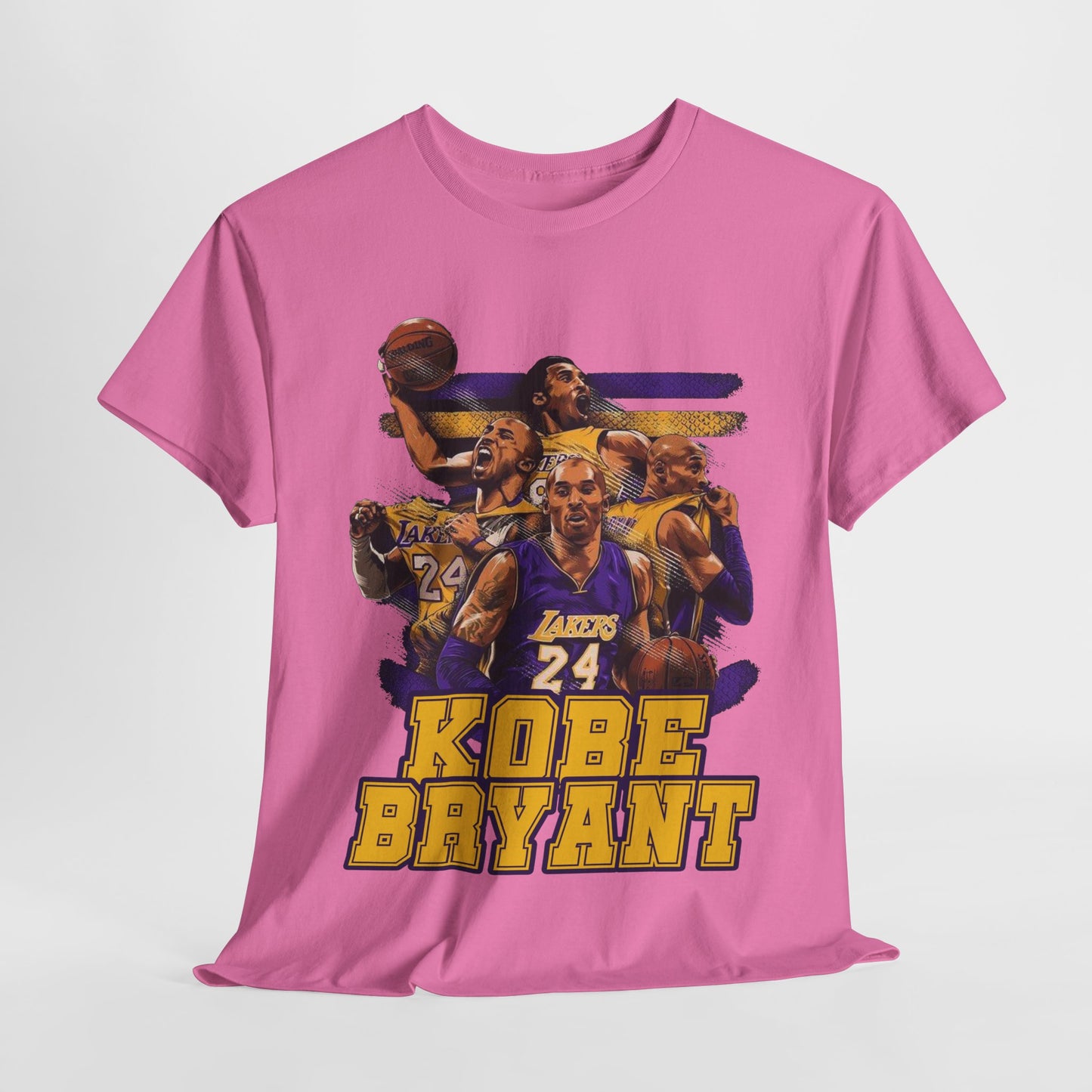 Kobe Bryant Tribute Unisex Heavy Cotton Tee - Basketball Legend Shirt
