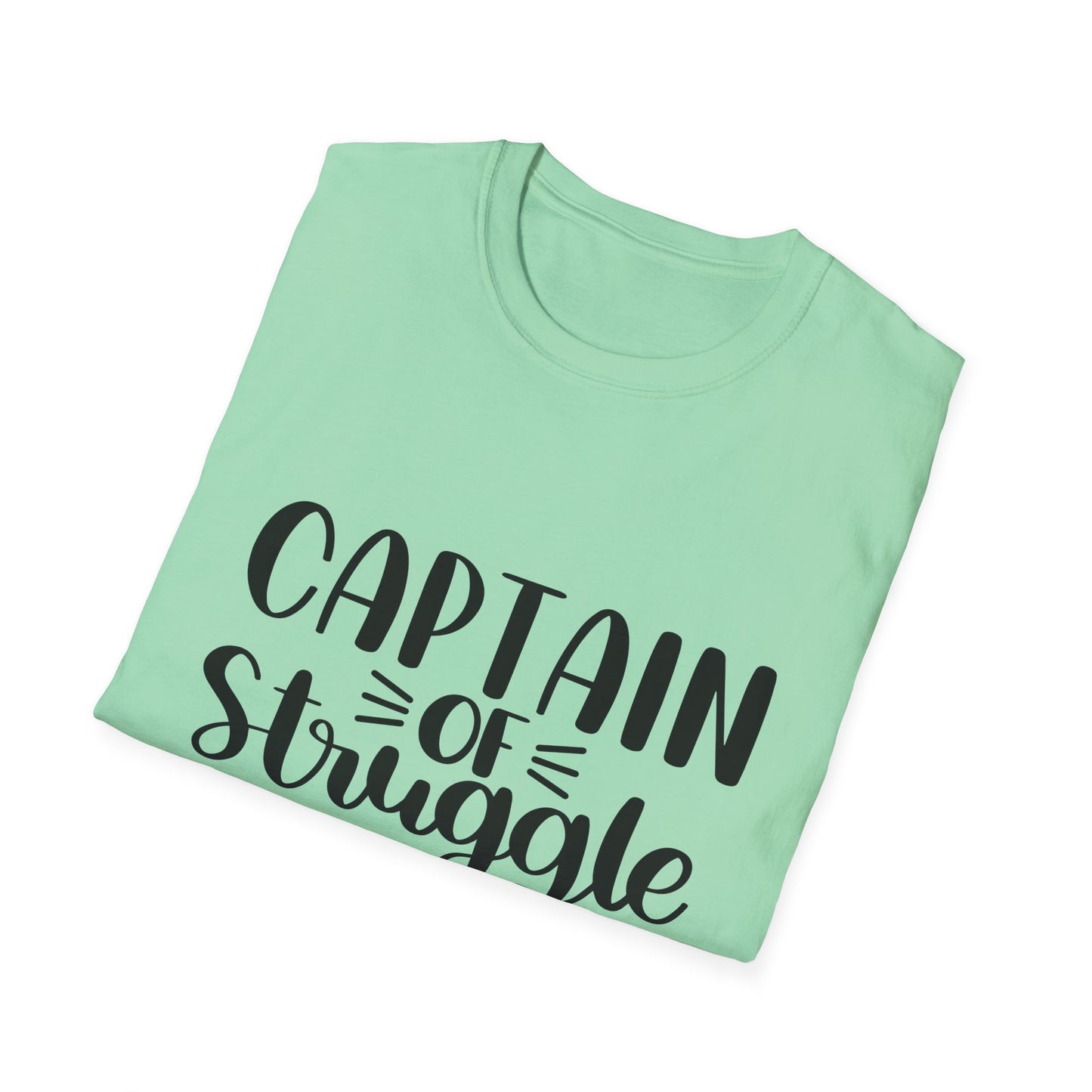 Captain of the Struggle Bus Unisex Softstyle T-Shirt