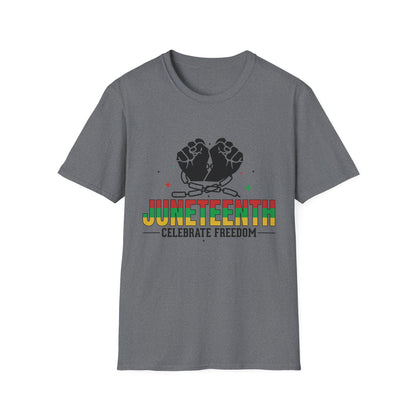 Juneteenth Freedom T-Shirt, Celebrate Freedom Tee, Unisex Graphic Shirt, African American History Apparel, Souvenir Gift for Juneteenth