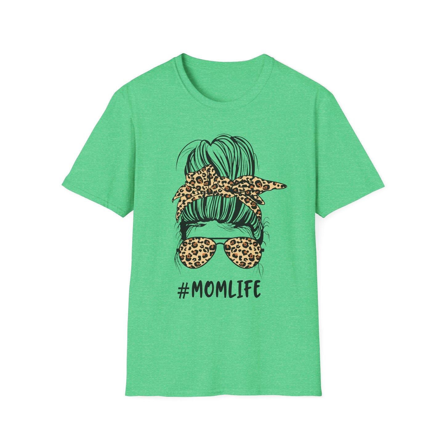 #MomLife Unisex Softstyle T-Shirt - Stylish and Comfortable for Mothers
