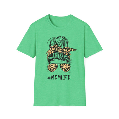 #MomLife Unisex Softstyle T-Shirt - Stylish and Comfortable for Mothers