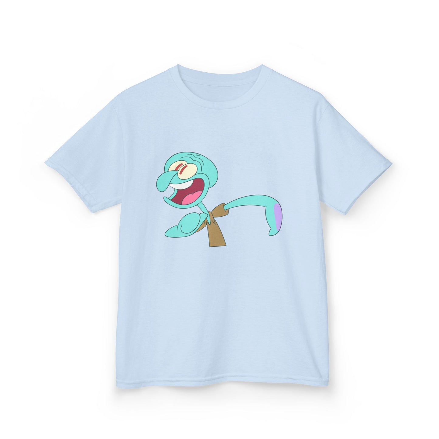 Kids Tee with Fun Character Design, Playful Cotton Shirt for Children, Birthday Gift, Casual Wear, Kids Fashion