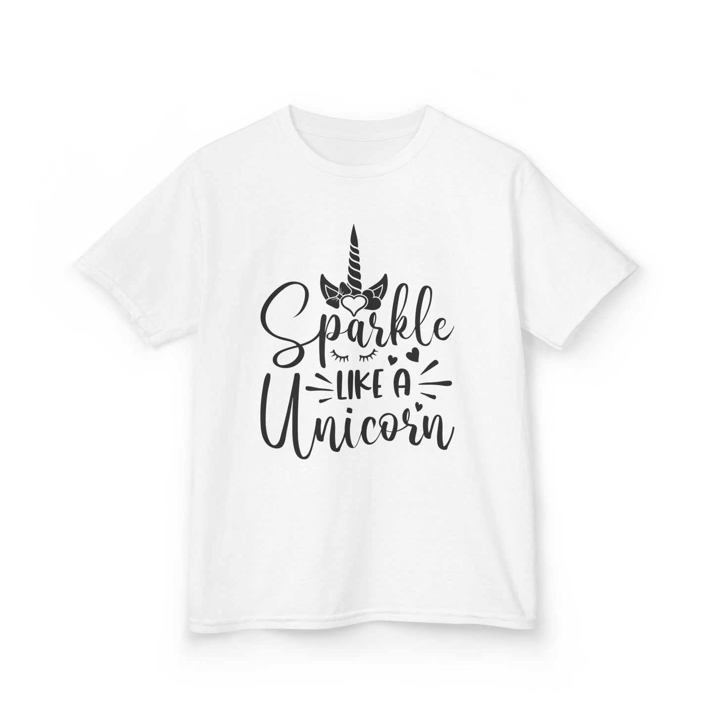 Sparkle Like A Unicorn Kids Tee - Fun & Colorful Cotton Shirt