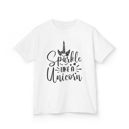 Sparkle Like A Unicorn Kids Tee - Fun & Colorful Cotton Shirt