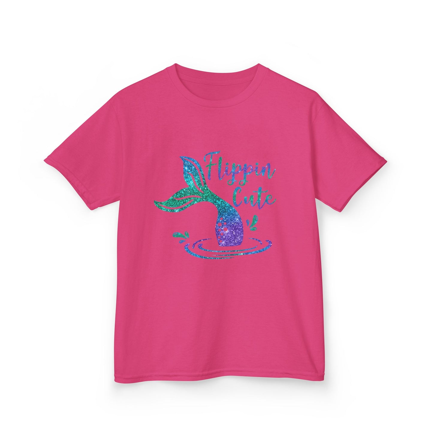 Flippin Cute Kids Tee - Colorful Whale Design for Fun-loving Children