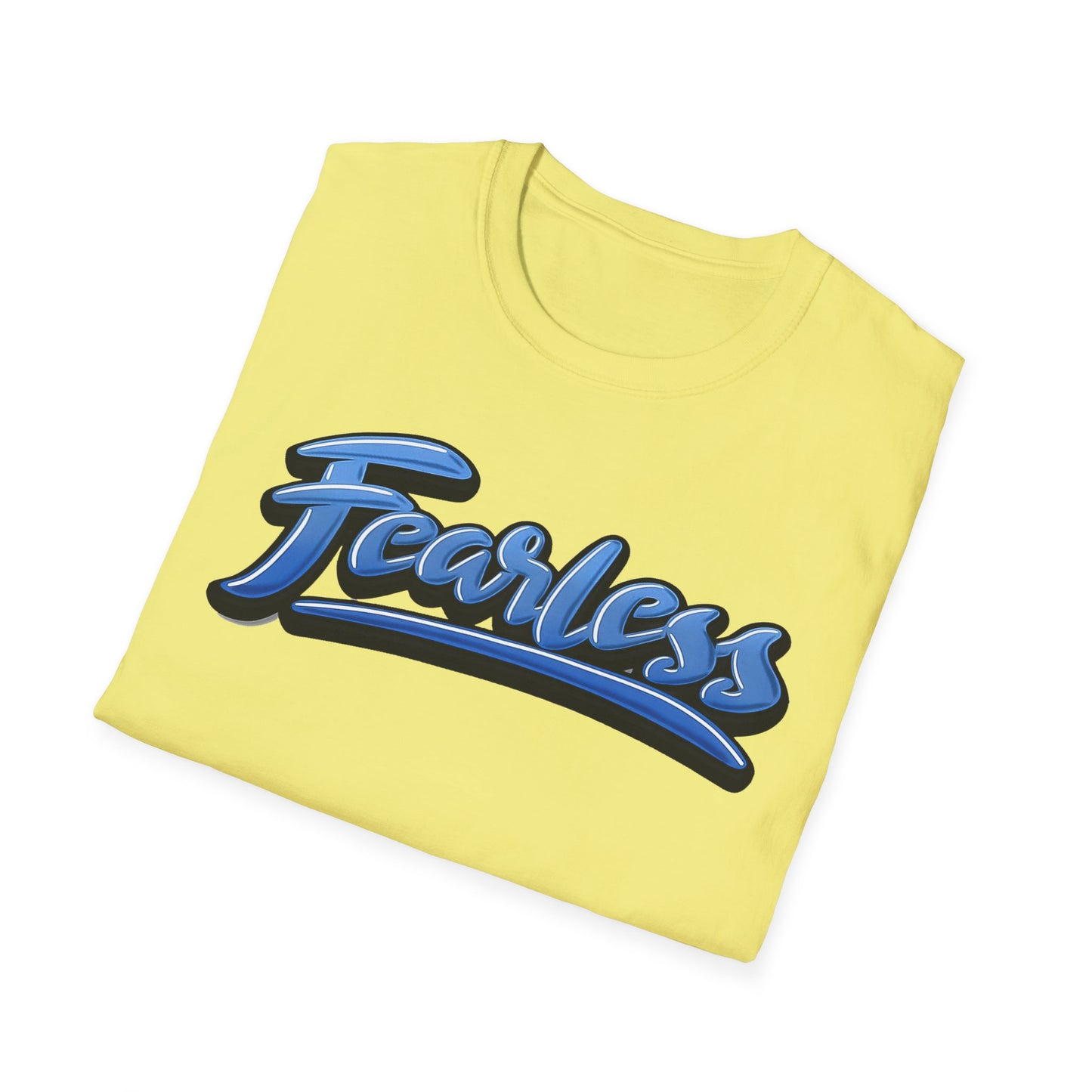 Fearless Unisex Softstyle T-Shirt - Inspiring Graphic Tee for Confident Self-Expression