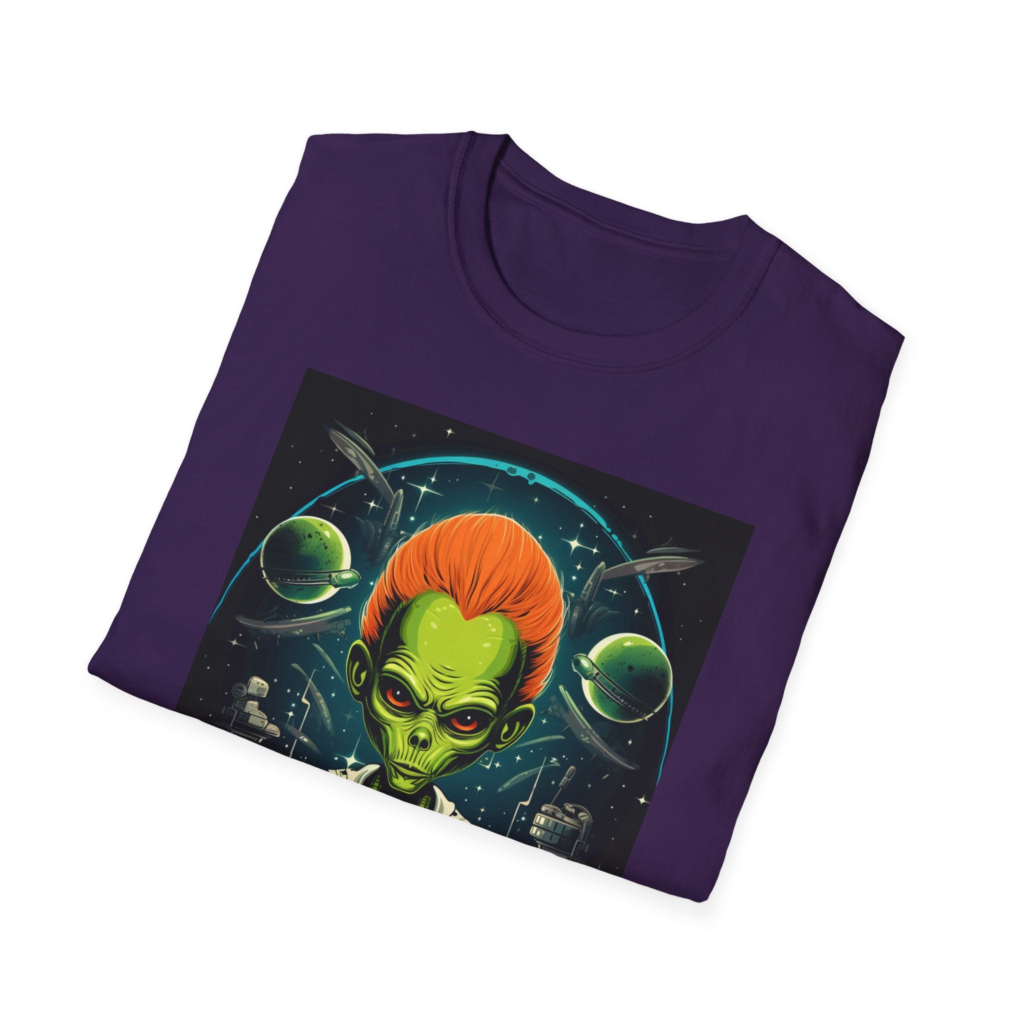 Alien Galaxy Unisex T-Shirt - Cosmic Art Design