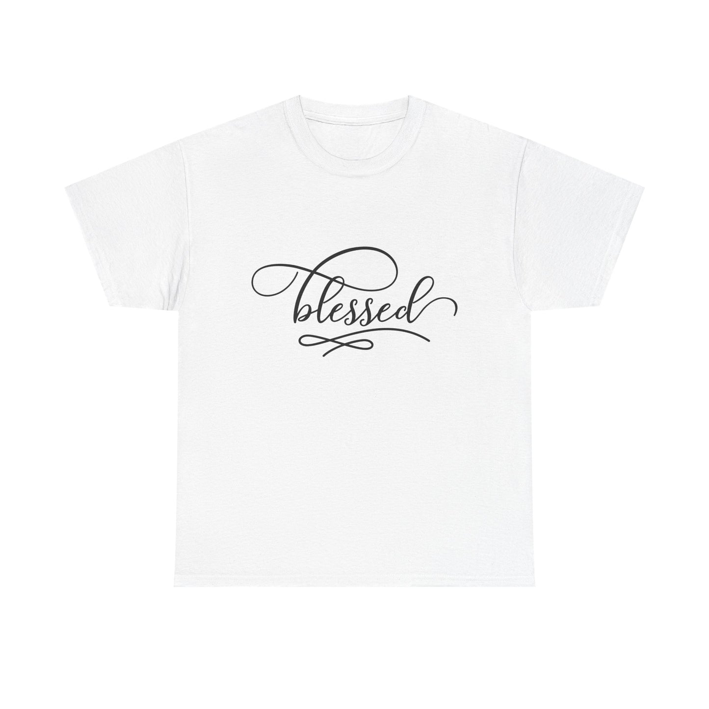 Blessed Unisex Heavy Cotton Tee - Comfortable and Meaningful Shirt for Everyday Wear