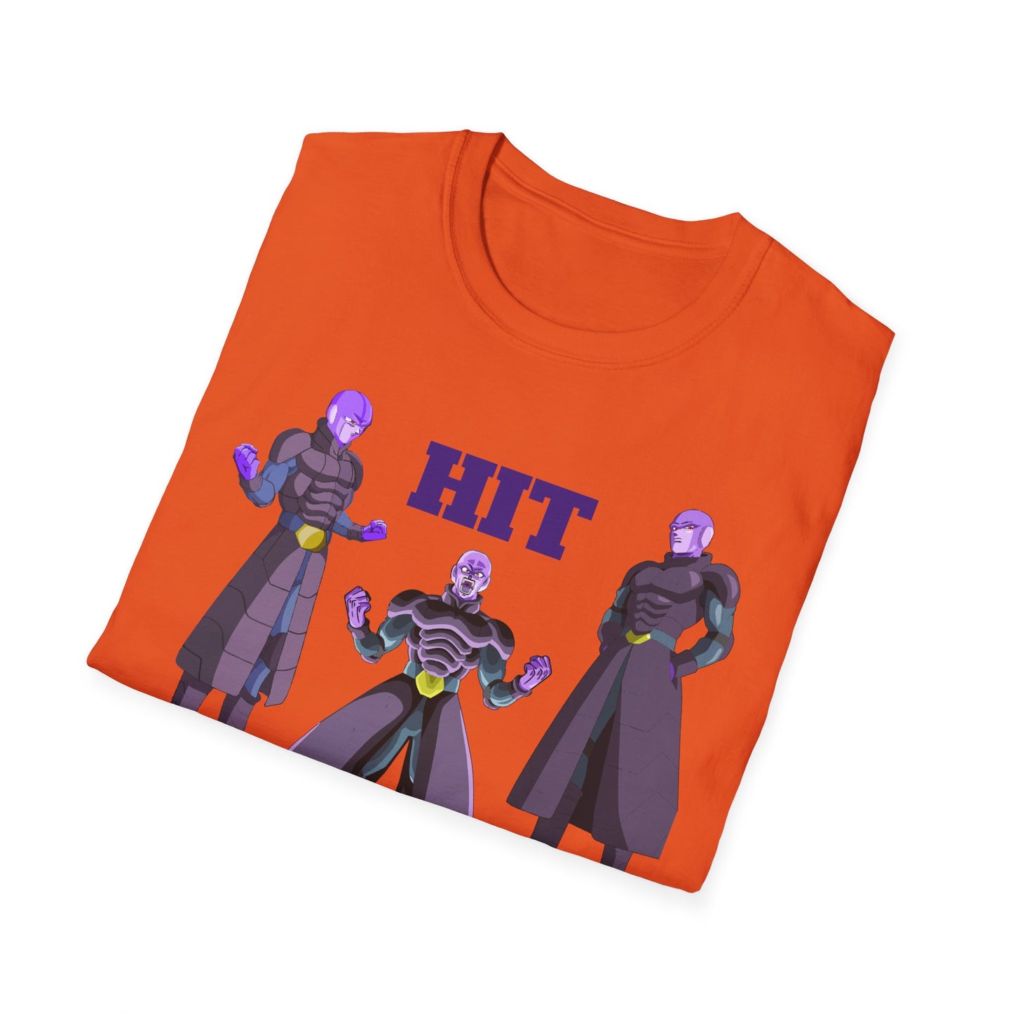 Unisex Softstyle T-Shirt - HIT Character Design for Anime Lovers