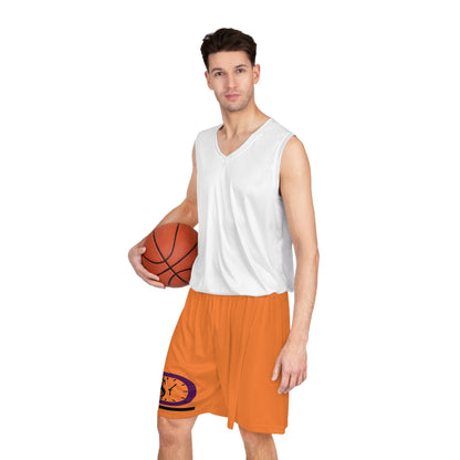 Time Designs Urban Vibes Basketball Shorts with Dollar Clock Design