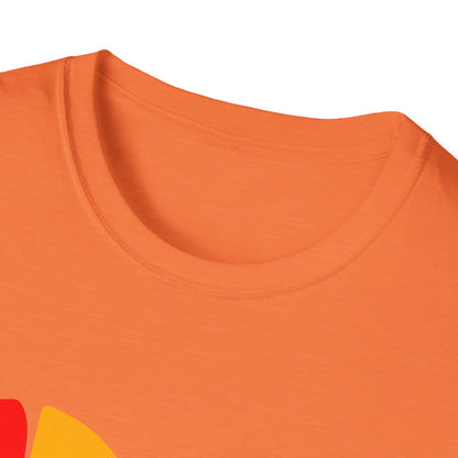 Pride Heart T-Shirt, LGBTQ Apparel, Unisex T-Shirt, Softstyle Tee, Gay Pride Shirt, Celebration Wear, Rainbow Love Tee