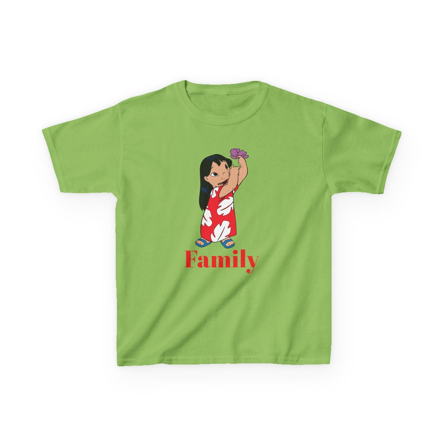 Kids Family Tee, Cute Kids T-Shirt, Family Bonding Shirt, Birthday Gift for Kids, Cute Family Design Tee