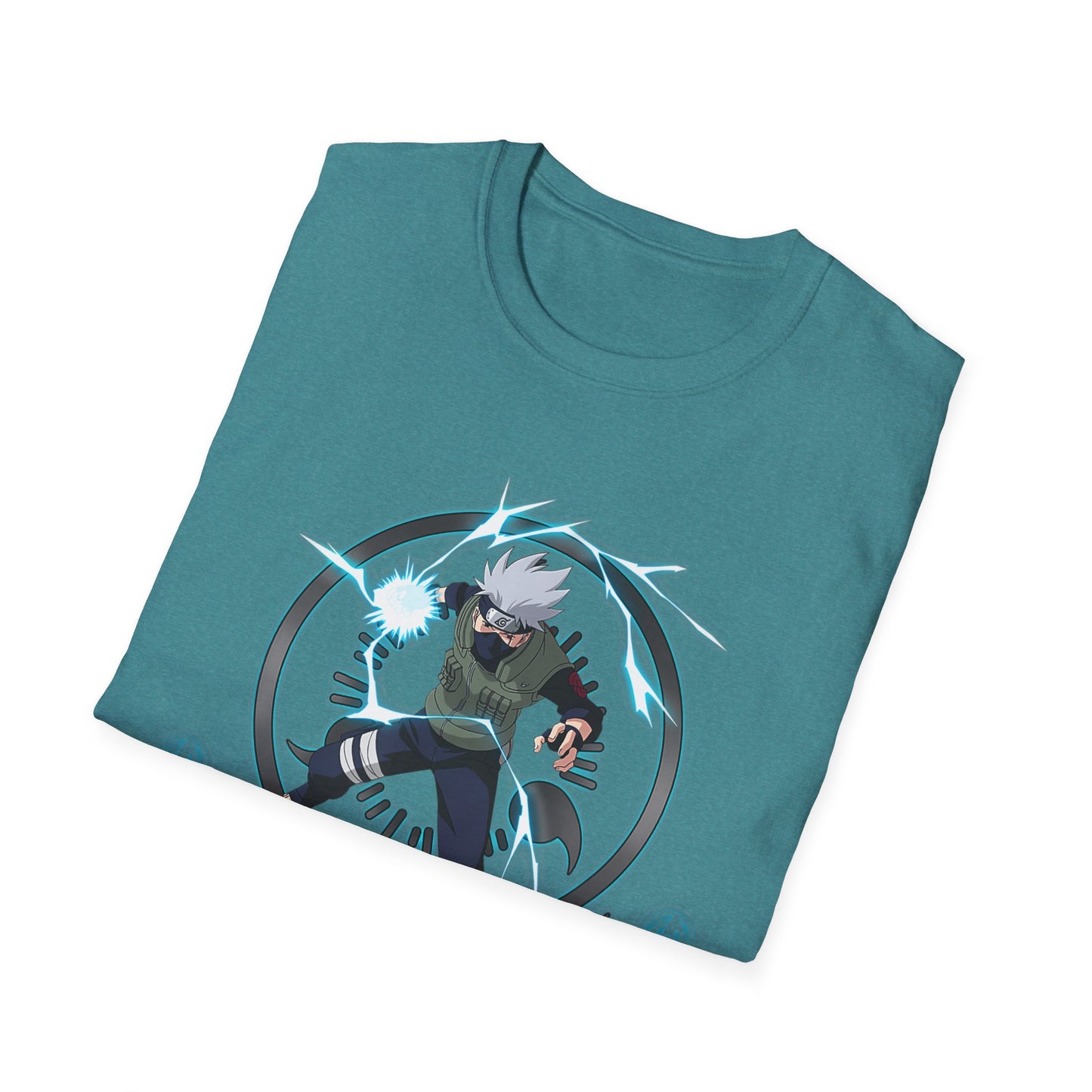 Kakashi Unisex Softstyle T-Shirt - Perfect for Anime Fans