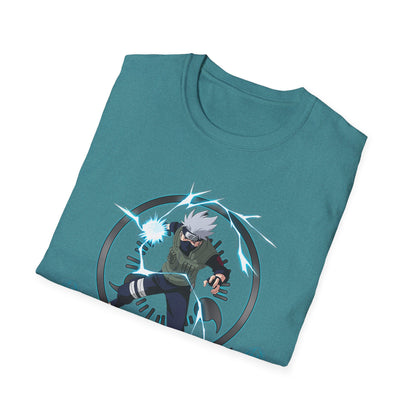 Kakashi Unisex Softstyle T-Shirt - Perfect for Anime Fans