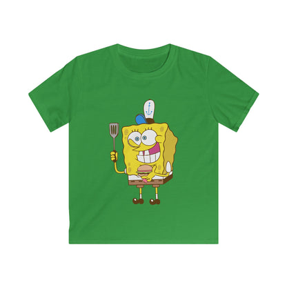 SpongeBob Kids Tee - Fun Graphic Shirt, Birthday Gift, Summer Outfit, Cartoon Lover Apparel, Playful Fashion