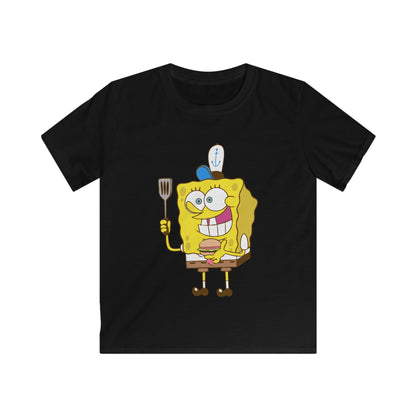 SpongeBob Kids Tee - Fun Graphic Shirt, Birthday Gift, Summer Outfit, Cartoon Lover Apparel, Playful Fashion