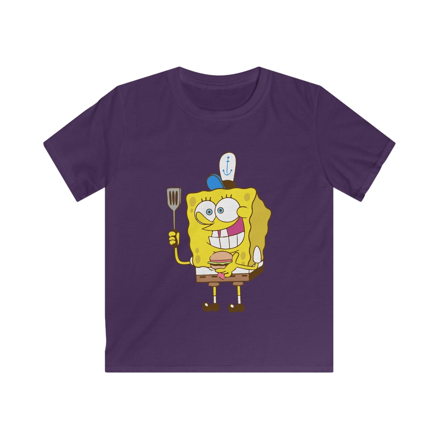 SpongeBob Kids Tee - Fun Graphic Shirt, Birthday Gift, Summer Outfit, Cartoon Lover Apparel, Playful Fashion