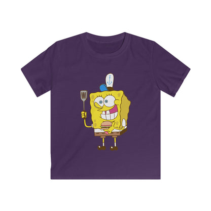 SpongeBob Kids Tee - Fun Graphic Shirt, Birthday Gift, Summer Outfit, Cartoon Lover Apparel, Playful Fashion