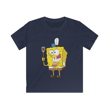 SpongeBob Kids Tee - Fun Graphic Shirt, Birthday Gift, Summer Outfit, Cartoon Lover Apparel, Playful Fashion