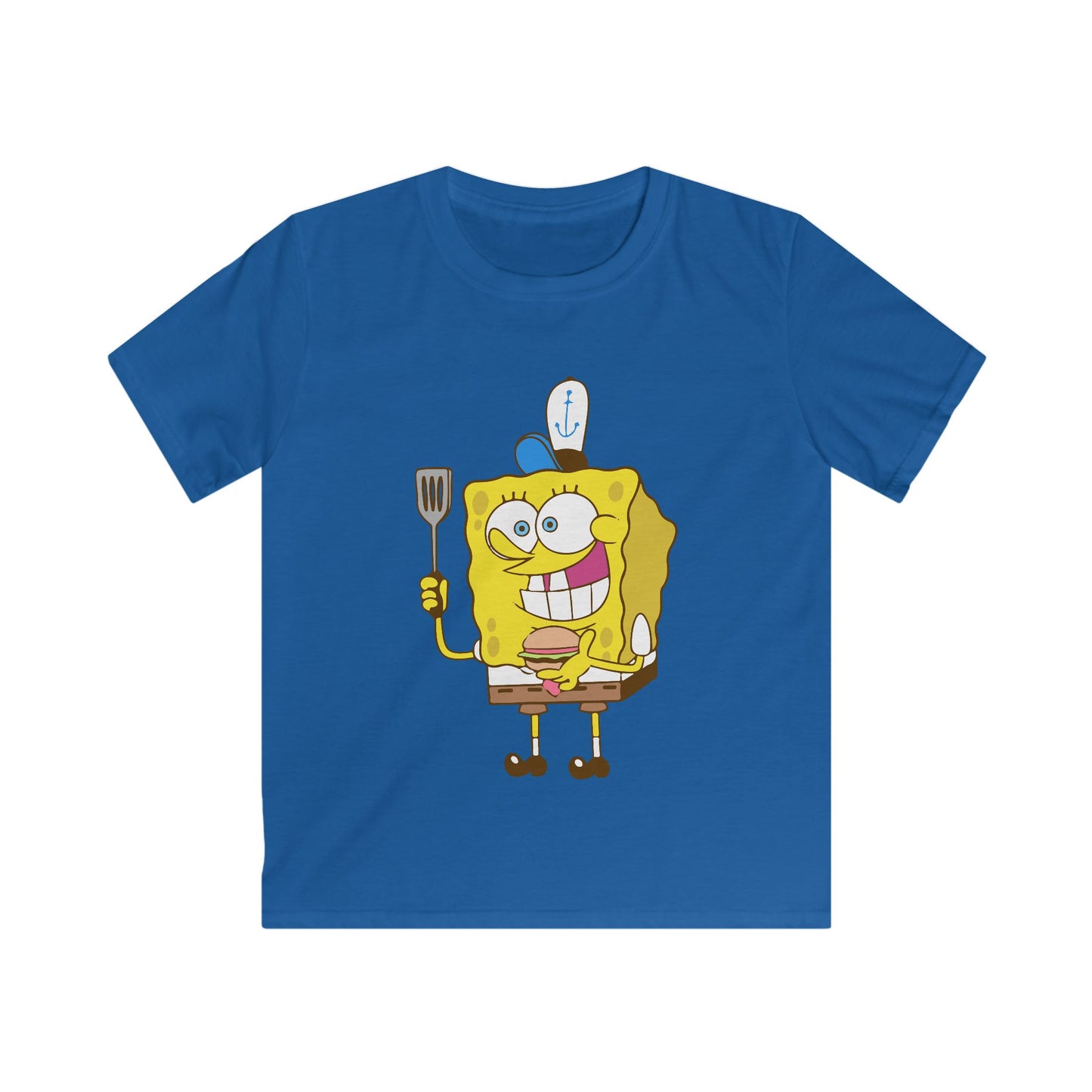 SpongeBob Kids Tee - Fun Graphic Shirt, Birthday Gift, Summer Outfit, Cartoon Lover Apparel, Playful Fashion